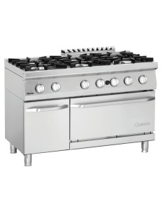 Fourneau gaz Bartscher GB21 - Cuisson horizontale
