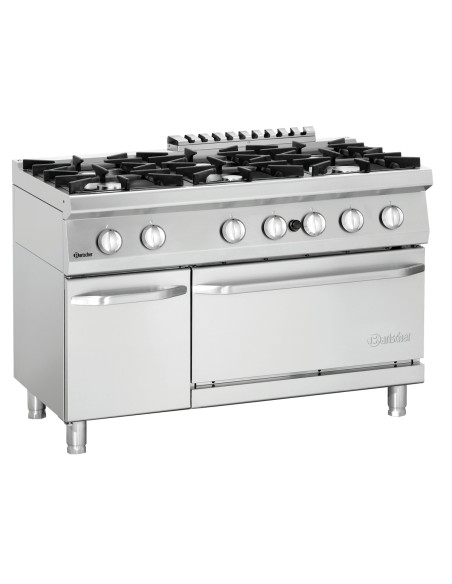 Fourneau gaz Bartscher GB21 - Cuisson horizontale