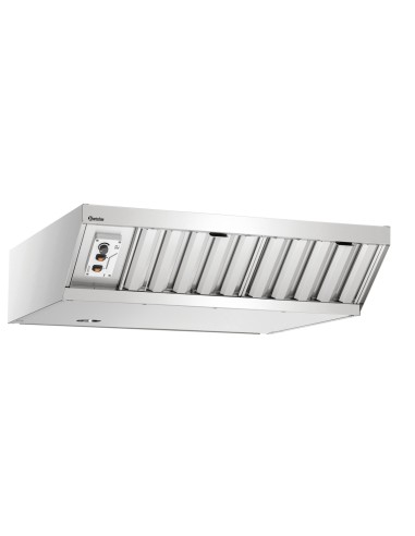 Hotte aspirante Silversteam2 Bartscher - Cuisson verticale