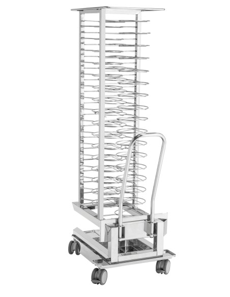 Chariot à assiettes Gigasteam 50T - Bartscher
