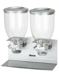 Double distributeur de céréales Bartscher - 3,5 L