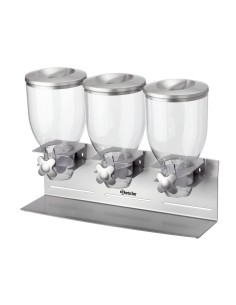 Triple distributeur de céréales Bartscher - 3,5 L