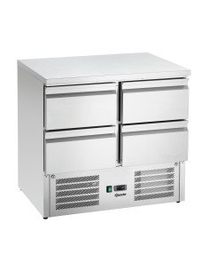 Mini table réfrigérée 900S4 Bartscher - Meuble frigorifique