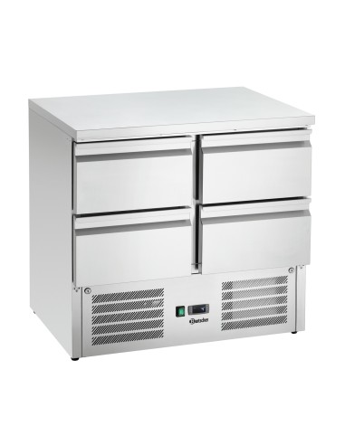 Mini table réfrigérée 900S4 Bartscher - Meuble frigorifique