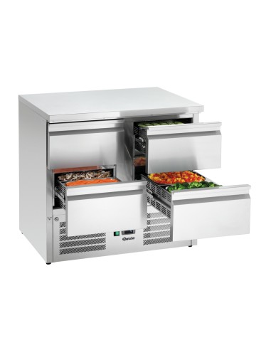 Mini table réfrigérée 900S4 Bartscher - Meuble frigorifique