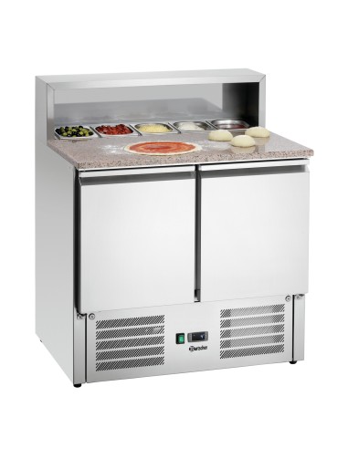 Saladette pizzaïolo 900T2 Bartscher - meuble frigorifique
