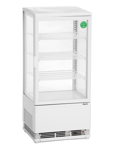 Mini vitrine réfrigérée 78 L blanche - Bartscher