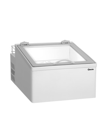 Vitrine à glaces 2x5L-F Bartscher - Meuble frigorifique CHR