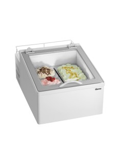 Vitrine à glaces 2x5L-F Bartscher - Meuble frigorifique CHR 2