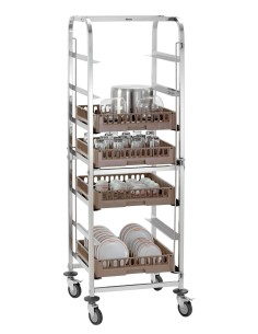 Chariot à casiers de lavage ASP700 - Bartscher 2