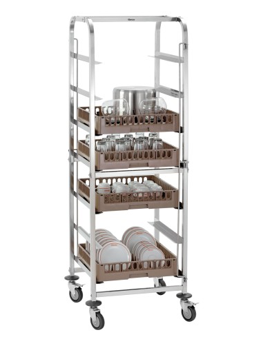 Chariot à casiers de lavage ASP700 - Bartscher