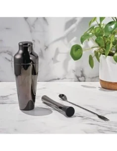 Pilon inox bout en silicone Olympia plaqué titane 2