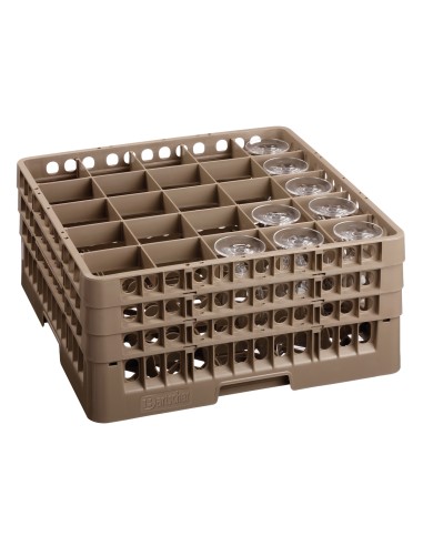 Casier verres 25 comp Bartscher - Laverie professionnelle