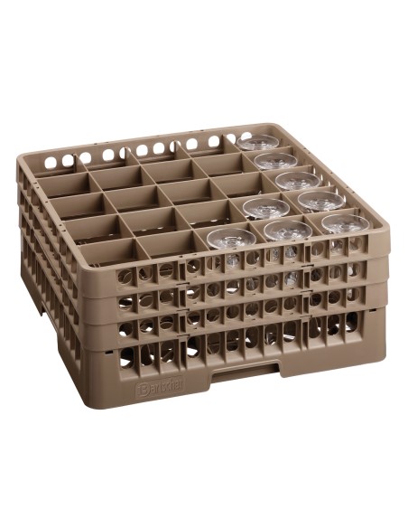 Casier verres 25 comp Bartscher - Laverie professionnelle