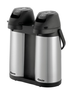 Thermos à pompe Duo 1,9L ST Bartscher