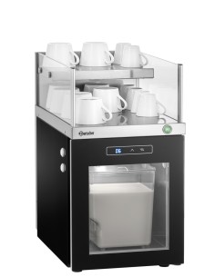 Combi réfrigérateur à lait et chauffe tasses Bartscher 2