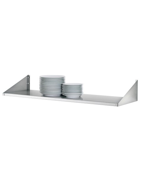 Étagère assiette 800x200 AI Bartscher - Mobilier inox