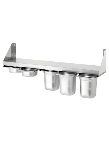 Étagère épices 5x1/6GN Bartscher - Mobilier inox