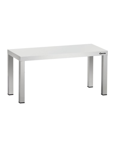 Étagère sup. L800 1 étage Bartscher - Mobilier inox