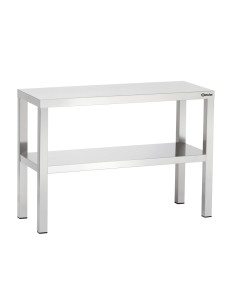 Étagère sup. L800 2 étages Bartscher - Mobilier inox