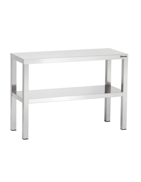 Étagère sup. L800 2 étages Bartscher - Mobilier inox