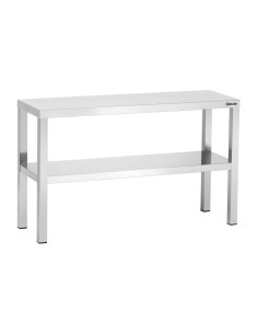 Étagère sup. Bartscher L1000 2 étages - Mobilier inox