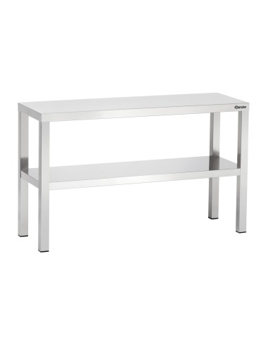 Étagère sup. Bartscher L1000 2 étages - Mobilier inox