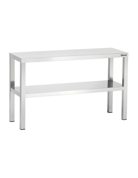 Étagère sup. Bartscher L1000 2 étages - Mobilier inox