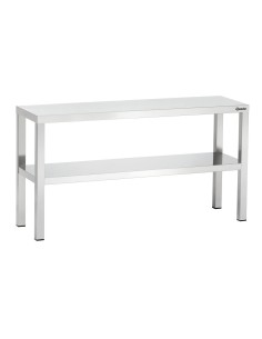Étagère sup. L1200 2 étages Bartscher - Mobilier inox