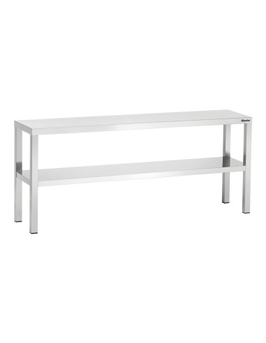 Étagère sup. L1600 2 étages Bartscher - Mobilier inox