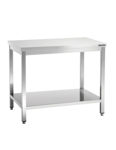Table trav. 600 L1200 Bartscher - Mobilier inox