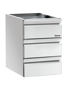 Colonne tiroirs 3x1/1GN Bartscher - Mobilier inox