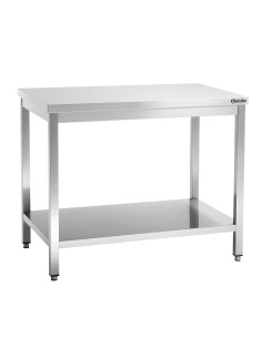Table travée 700 L1000 Bartscher - Mobilier inox
