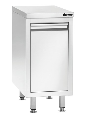 Range-poubelle 700M1 Bartscher - Mobilier inox 28 L