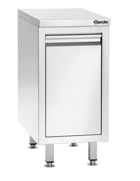 Range-poubelle 700M1 Bartscher - Mobilier inox 28 L