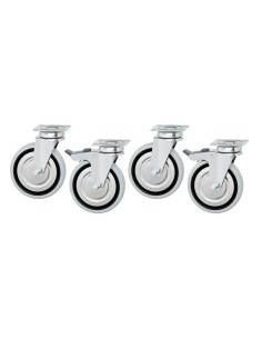 Roulettes 4AW Bartscher - Mobilier inox