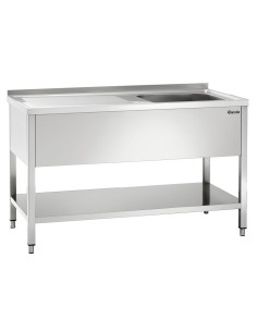 Plonge laverie 700 L1400 bass. DR - Bartscher