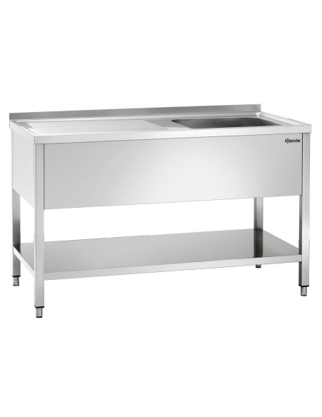 Plonge laverie 700 L1400 bass. DR - Bartscher