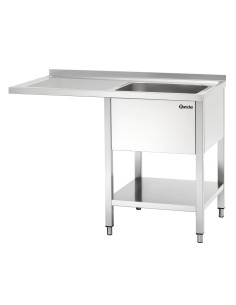 Plonge laverie 700 Bartscher - 1 bassin inox