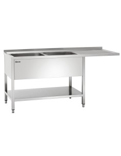 Plonge laverie 700 2 bassins Bartscher