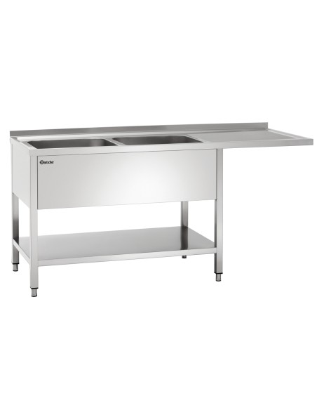 Plonge laverie 700 2 bassins Bartscher