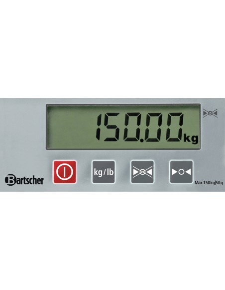 Balance digitale 150kg 50g - Bartscher