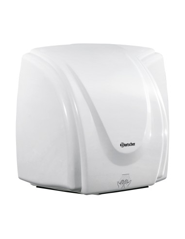 Sèche-mains Bartscher 2,1 kW synthétique - HYGIÈNE