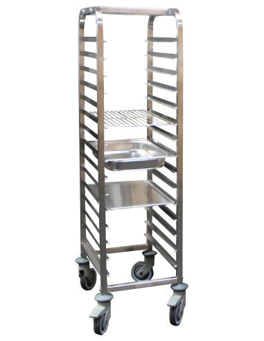 Échelle démontable inox 600x400 15 niveaux - L2G