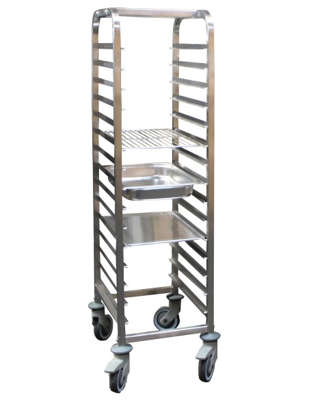 Échelle démontable inox 600x400 15 niveaux - L2G