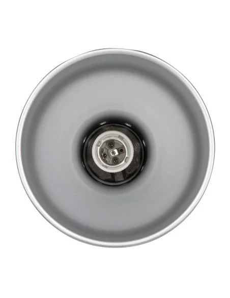 Lampe chauffante rétractable Buffalo finition métal brossé