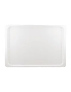 Plateau de service en polyester Roltex Euronorme 530 x 370mm blanc
