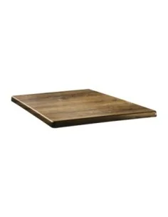 Plateau de table carré Topalit Classic Line 60x60cm atacama cherry