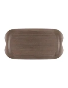 Plateau de service Roltex Wave 43x23cm palissandre veiné