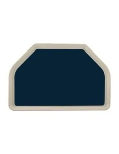 Plateau de service en polyester Roltex Trapèze GN 500x325mm bleu